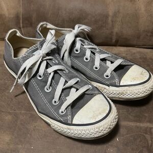 Converse Gray Low-Top Sneakers